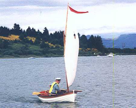 Microwave, an 8 ft Acorn dinghy