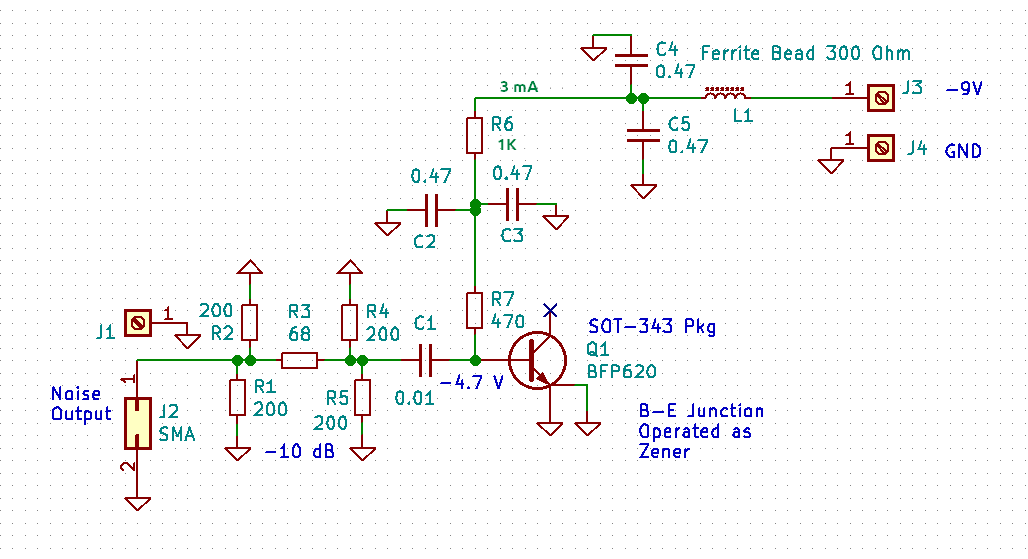 Schematic of noise generator.