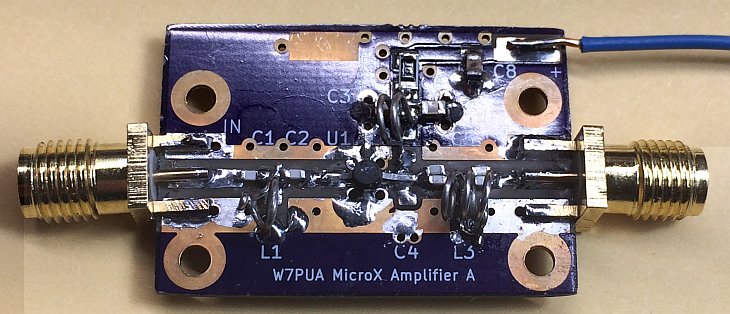 Photo of 800 to 2500 MHz Amplifier- Click for larger image