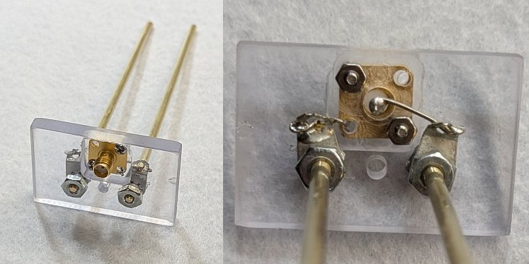 The Tiny Probe mounting plate.