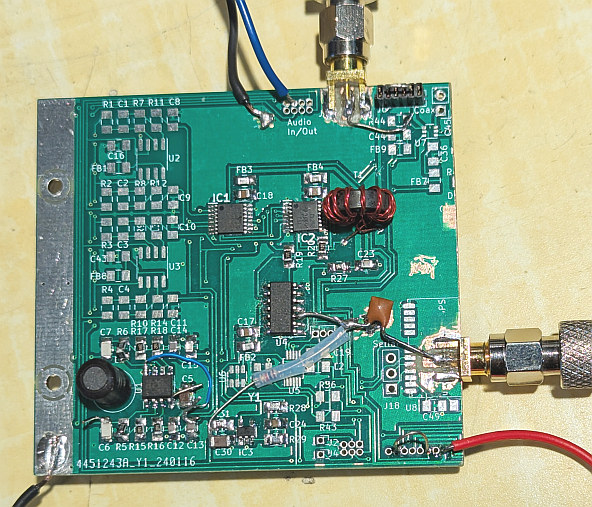 Test board for mixer circuit